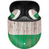 Ireland Flag Dark Wood Google Pixel Buds Skin